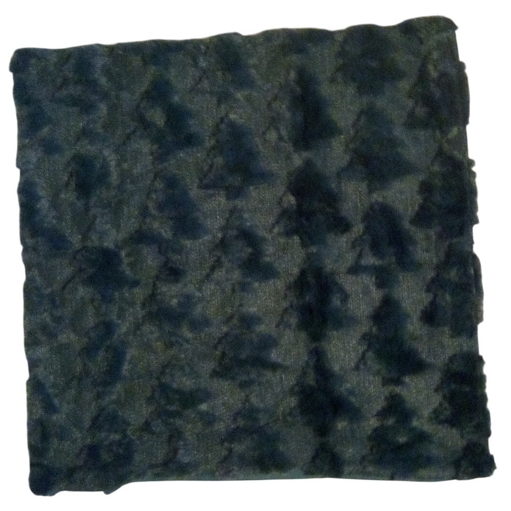 Forest Green‎ Tree Textured Plush Soft Throw Pillow Covers (set includes 2)